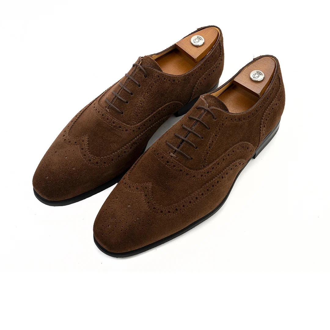 d'ornellas shoes homem, camur&ccedil;a castanho expresso